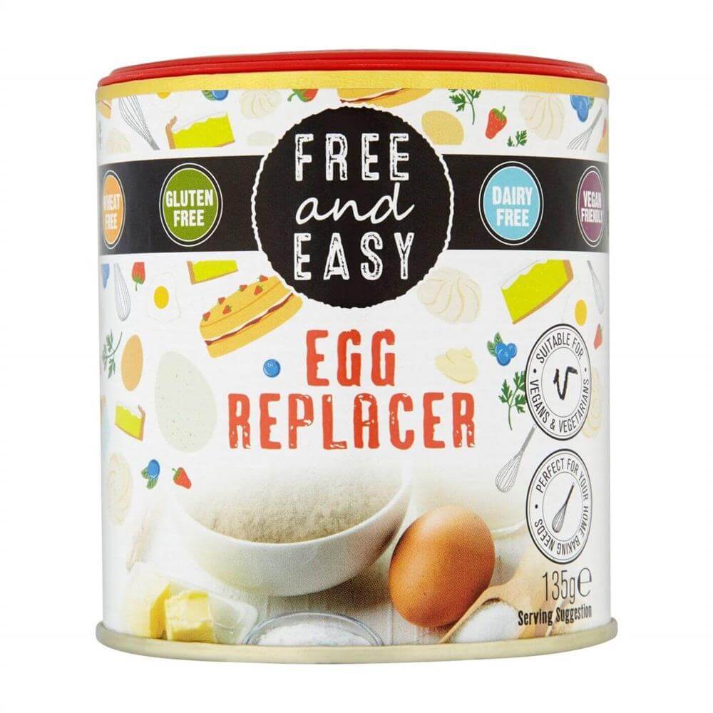 Free and Easy Gluten and Dairy Free Egg Replacer 135g